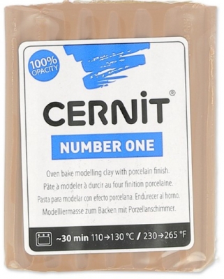 Polymer Clay Cernit Number One 812 taupe ― VIP Office HobbyART
