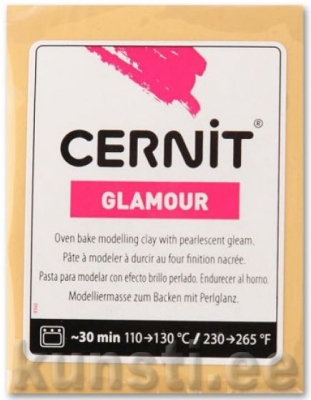Полимерная глина Cernit Glamour 050 gold ― VIP Office HobbyART