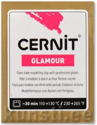 Полимерная глина Cernit Glamour 055 antique gold ― VIP Office HobbyART