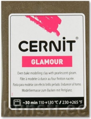 Полимерная глина Cernit Glamour 058 bronze ― VIP Office HobbyART