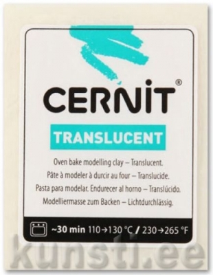Полимерная глина Cernit Translucent 024 56gr NIGHT GLOW ― VIP Office HobbyART