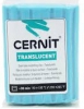 Polymer Clay Cernit Translucent 280 56gr Turquoise blue