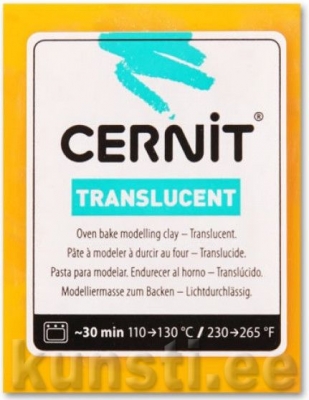 Polymer Clay Cernit Translucent 721 56gr AMBER ― VIP Office HobbyART