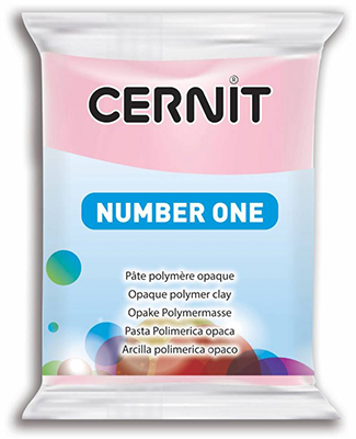 Polymer Clay Cernit Number One 475 rose ― VIP Office HobbyART
