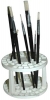 Plastic brush holder