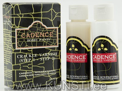 Decoupage crakle varnish Step1+Step2 70+70ml, Cadence ― VIP Office HobbyART