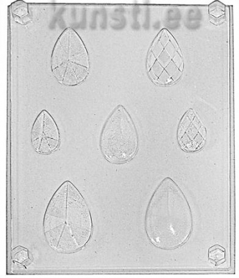 Jewelry crystal-pendant mould 7-fold ― VIP Office HobbyART