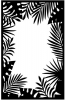 Tekstuurplaat 9114 10,8x14,6cm jungle border 