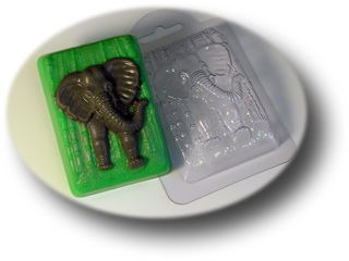 Soap mold "Слон в джунглях" ― VIP Office HobbyART
