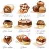 Napkin - 33 x 33 cm Petits Chocolats