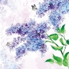Салфетка для декупажа 13309380 33 x 33 cm Lilac
