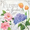 Салфетка для декупажа 13309885 33 x 33 cm Fleurs De Jardin