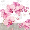 Napkin 13309955 33 x 33 cm Orchids With Love