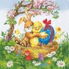 Napkin 211111 33 x 33 cm Easter Friends