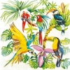 Салфетка для декупажа 211501 33 x 33 cm Birds of Paradise