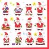 Salvrätik - 33 x 33 cm Funny Santas