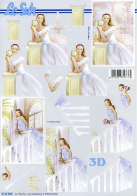 Карта для 3Д декупажа, A4 4169852 ― VIP Office HobbyART