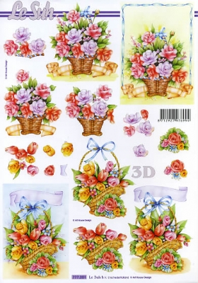 Decoupage paper 3D A4 777-001 ― VIP Office HobbyART