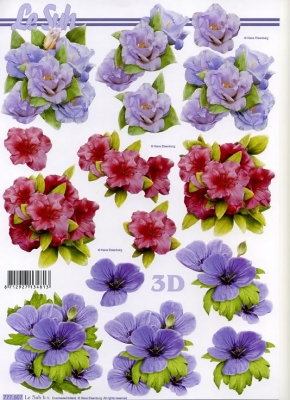 Decoupage paper 3D A4 777-507 ― VIP Office HobbyART