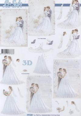 Decoupage paper 3D A4  LeSuh 777-529 ― VIP Office HobbyART