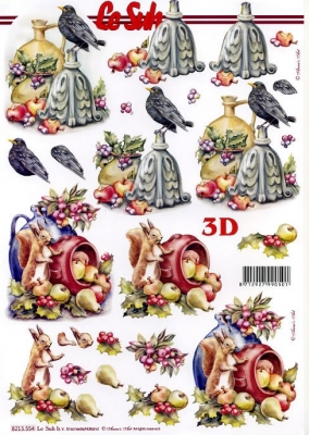 Decoupage paper 3D A4 8215-554 ― VIP Office HobbyART