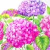 Салфетка для декупажа L-537395 33 x 33 cm Sea of Pink Blossoms
