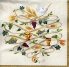 Napkin - 33 x 33 cm CEREMONY gold