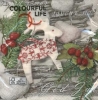 Napkin - 33 x 33 cm scandinavian christmas