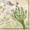 Napkin NV-74487 33 x 33 cm Bouquet Garnis