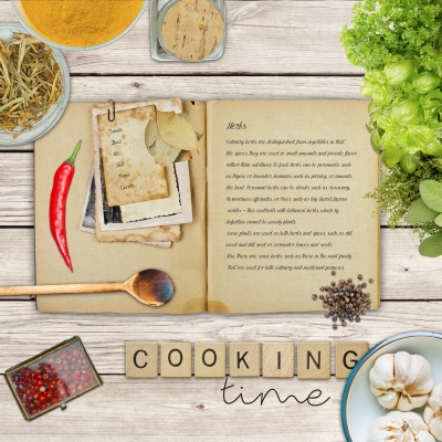 Салфетка для декупажа NV-74987 33 x 33 cm Cooking Time ― VIP Office HobbyART