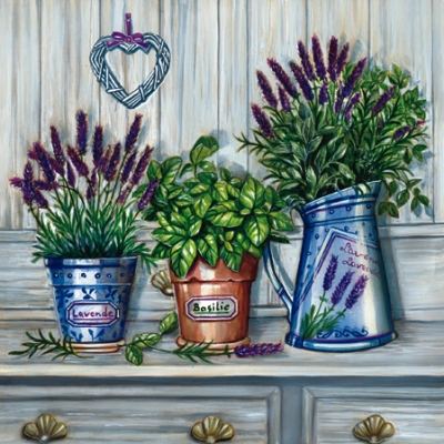Салфетка для декупажа SDL-077400 33 x 33 cm Provence Fragrant ― VIP Office HobbyART