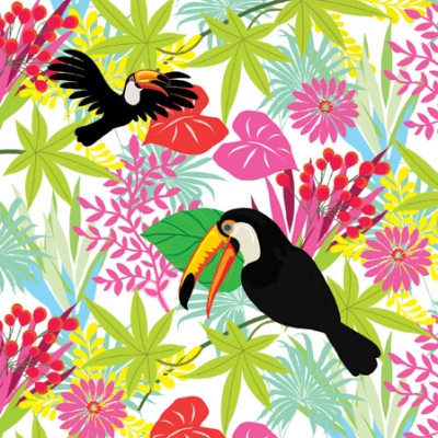 Salvrätikud SDL-078600 33 x 33 cm Toucan