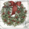 Napkin - 33 x 33 cm Nostalgic Wreath