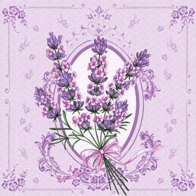 Salvrätikud SDOG-004701 33 x 33 cm lavender