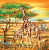 Салфетка для декупажа SDOG-006001 33 x 33 cm Giraffen