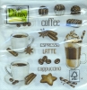 Салфетка для декупажа SDOG-015501 33 x 33 cm Coffee Cups & Chocolate Sweet