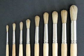 Bristle brushes, round, Kirov