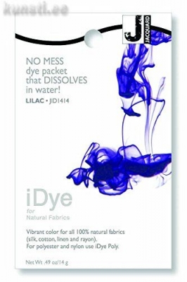 Краситель для 100% натуральных тканей Jacquard iDye Fabric Dye-1414 14 gr-Lilac ― VIP Office HobbyART
