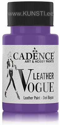 Краска по коже Cadence Leather Vogue LV-07 purple 50 ml ― VIP Office HobbyART