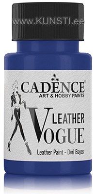 Краска по коже Cadence Leather Vogue LV-09 blue 50 ml ― VIP Office HobbyART