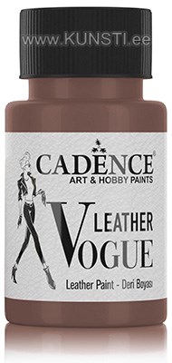 Краска по коже Cadence Leather Vogue LV-11 brown 50 ml ― VIP Office HobbyART
