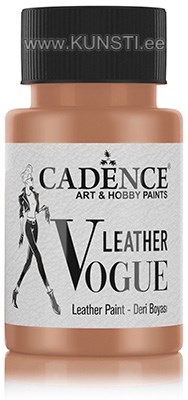 Leather Vogue paint metallic LVM-05 BRONZE 50 ML ― VIP Office HobbyART
