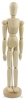 Деревянный манекен Мужчина H 14 см, гибкий