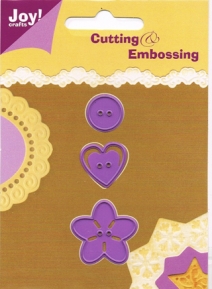 Lõiketerad Joy!Crafts Cutting & Embossing Stencil 6002/0057 ― VIP Office HobbyART