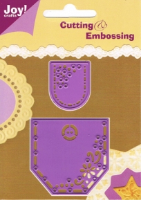 Dies Joy!Crafts Cutting & Embossing Stencil 6002/0060 ― VIP Office HobbyART