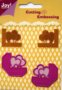 Dies Joy!Crafts Cutting & Embossing stencils 6002/0128 ― VIP Office HobbyART