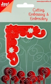 Ножи для вырубки Joy!Crafts Snij- Embossing- & Borduurstencil 6002/2013 ― VIP Office HobbyART