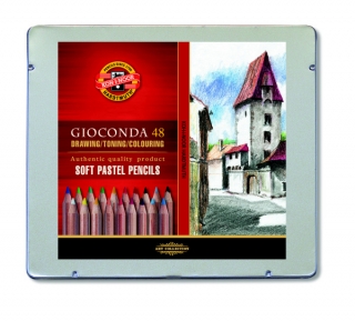 Set of artistic dry chalks 48pcs, Koh-I-Noor 8829 ― VIP Office HobbyART