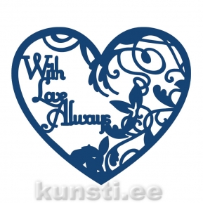 Lõikenoad Tattered Lace ACD037 With love always ― VIP Office HobbyART