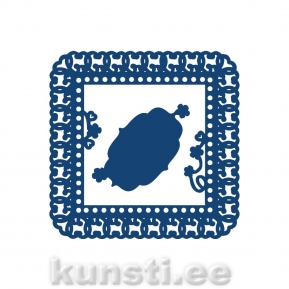 Lõikenoad Tattered Lace ACD066 Ornamental Small Square ― VIP Office HobbyART